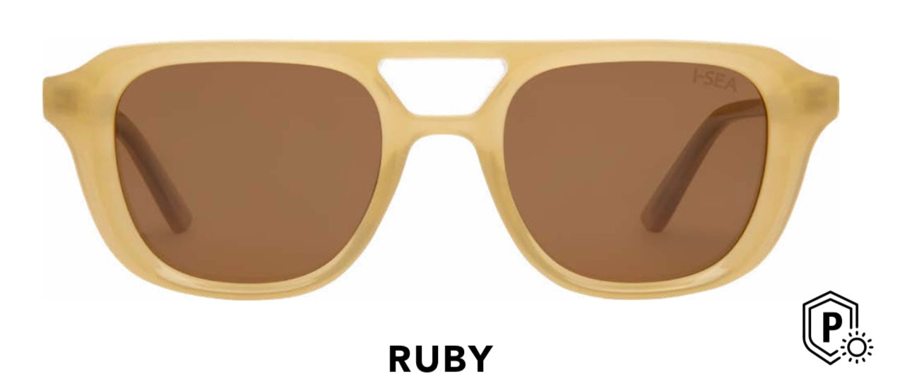 I sea ruby lemon/brown sunglasses