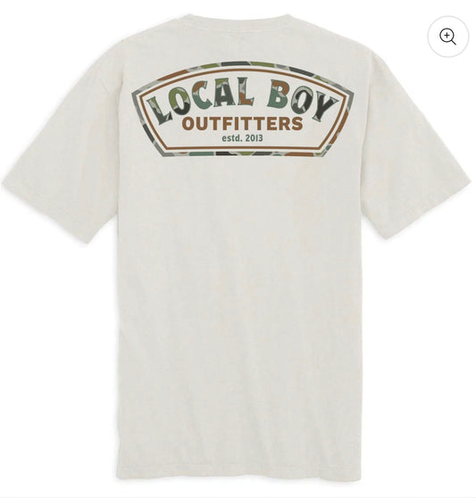 Local Boy: Forest Camo Label T-Shirt