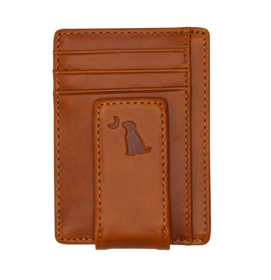 Local Boy: leather money clip wallet