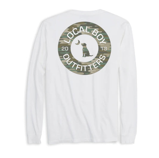 Local Boy: L/S Bayou Logo T-Shirt