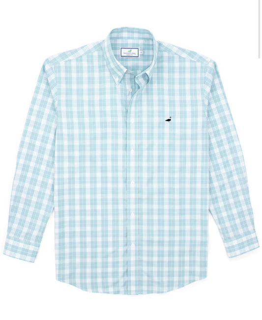 Properly tied Spanish moss button down