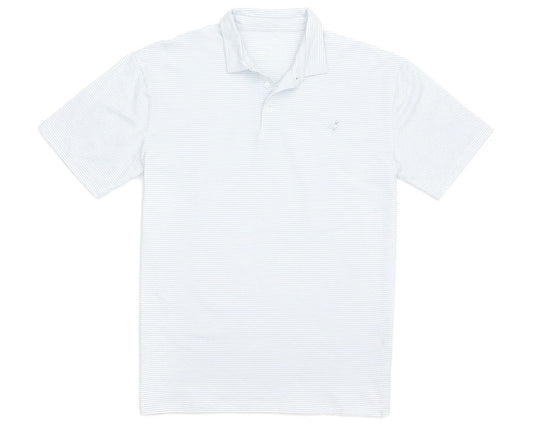 Properly Tied: Jackson Polo Powder Blue Stripe