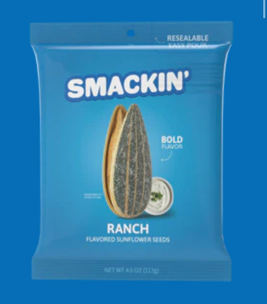 Smackin’ Sunflower Seeds Ranch Large Bag