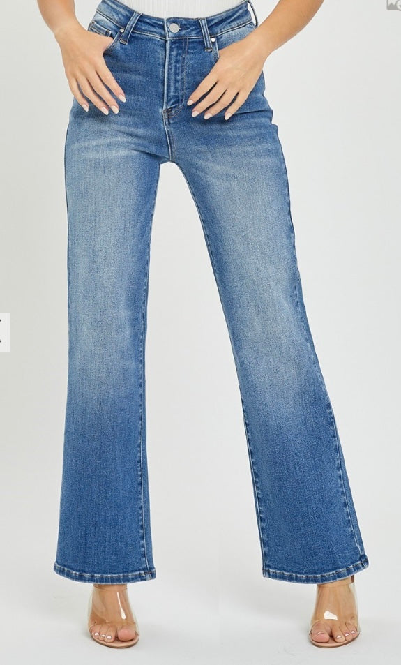 RISEN HIGH RISE RELAXED STRAIGHT JEANS RDP5292