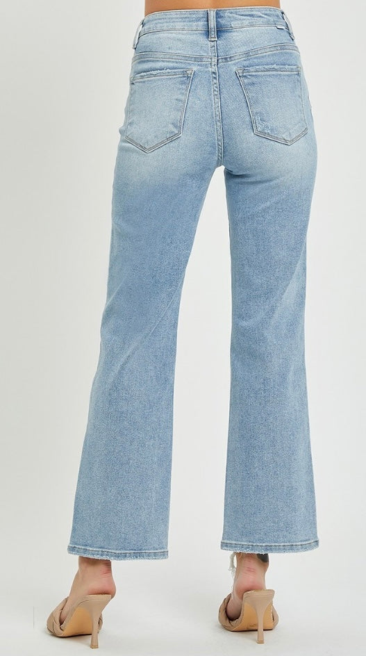 Risen jeans HIGH RISE RELAXED STRAIGHT RDP5459