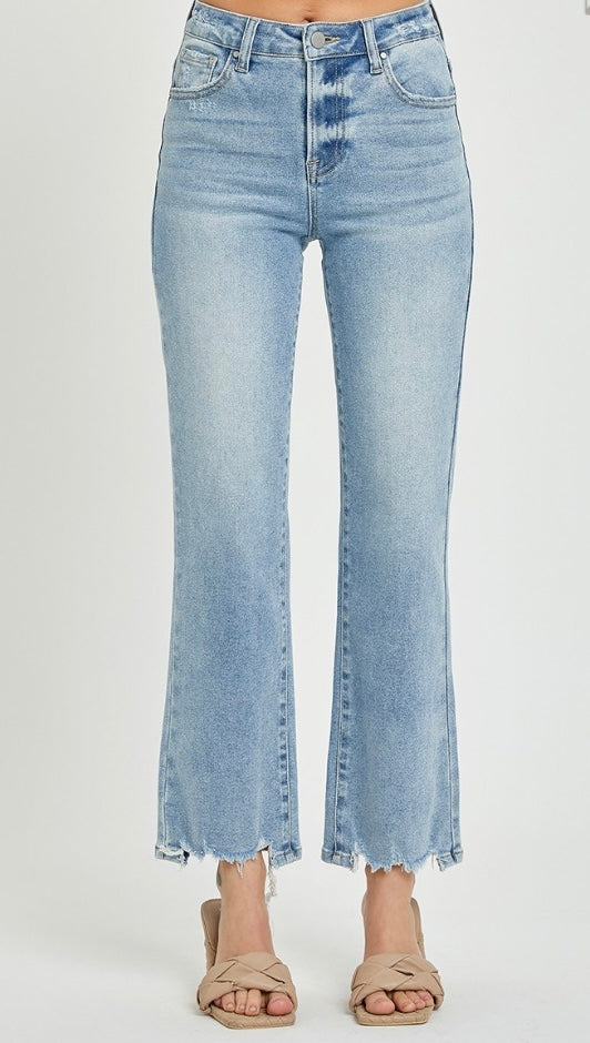 Risen jeans HIGH RISE RELAXED STRAIGHT RDP5459