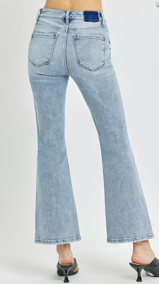 Risen jeans HIGH RISE ANKLE FLARE JEANS RDP5601