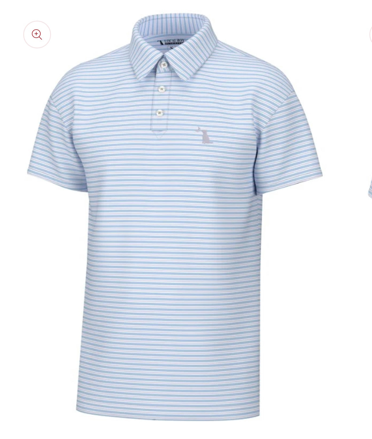 Local Boy: Surfside Stripe Polo