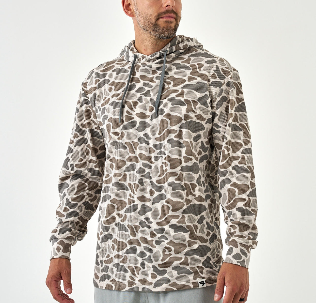 Burlebo thermal hoodie deer camo