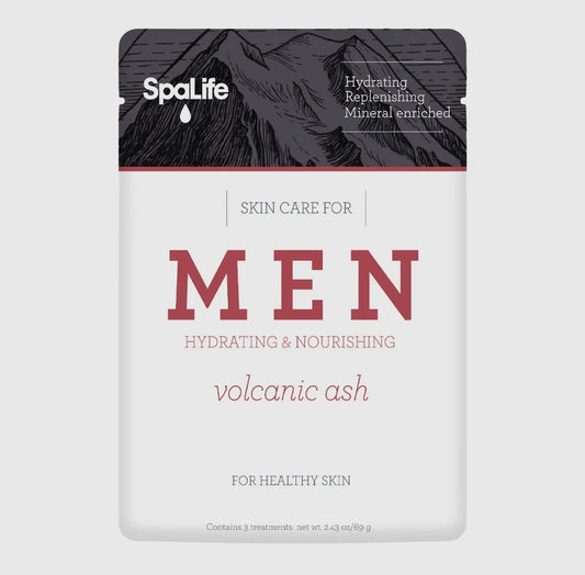 Mens volcanic ash face mask