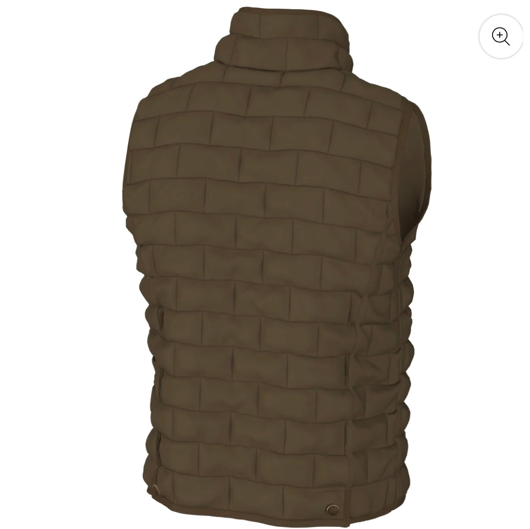 Local boy: Brick Quilted Vest