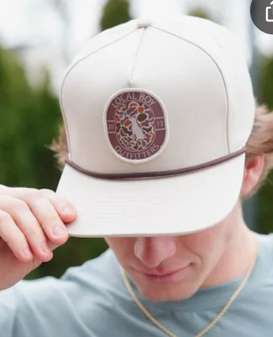 Local Boy Vintage Crest HC Rope Hat Light Khaki