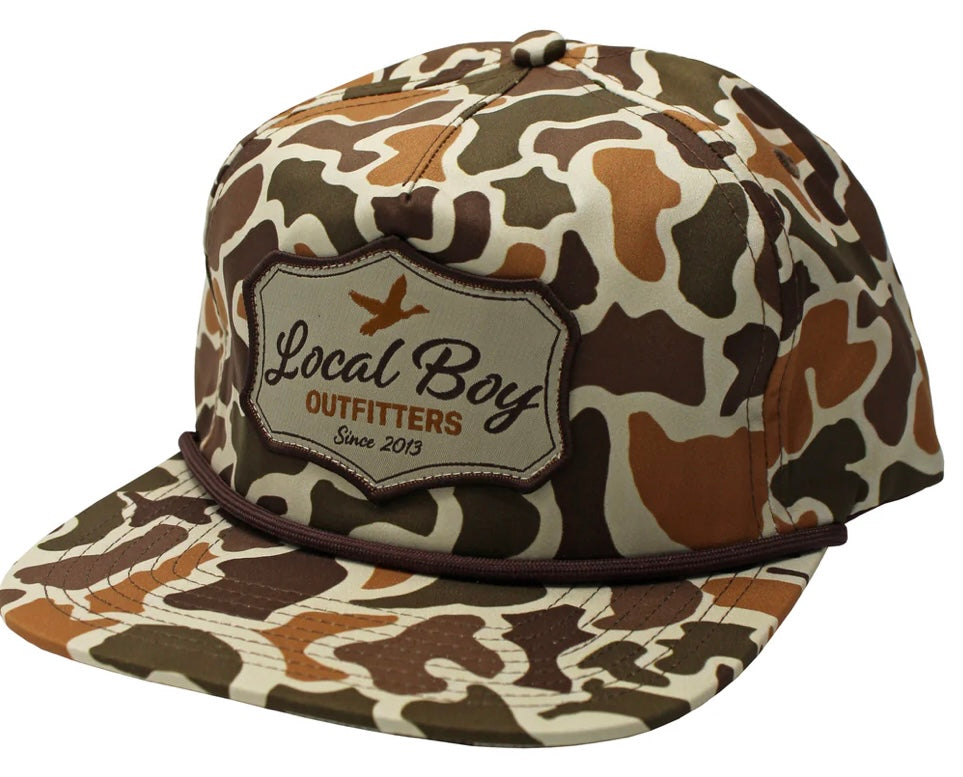 Local boy youth duck buckle hat