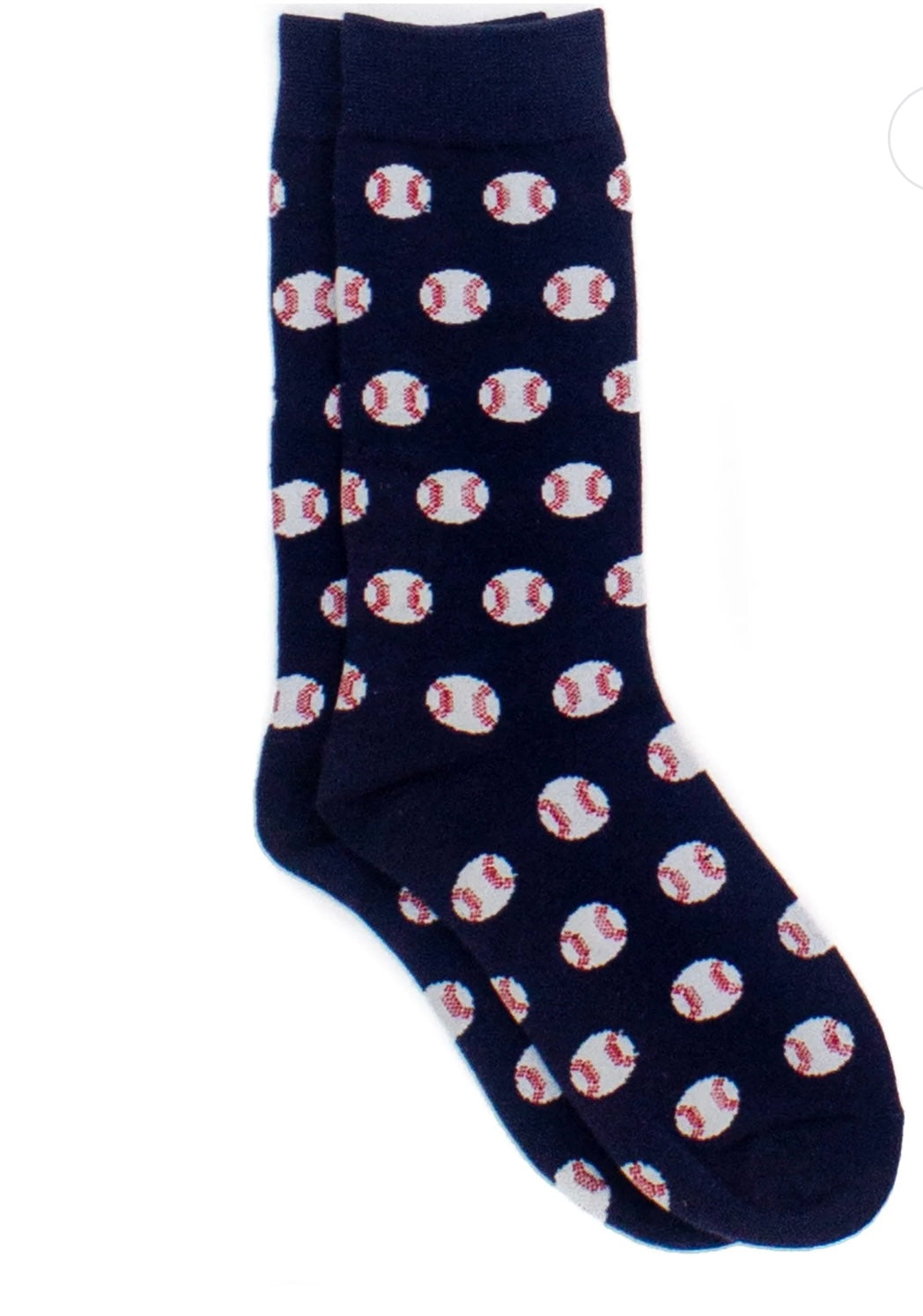 Properly tied: Lucky Duck Socks Baseball