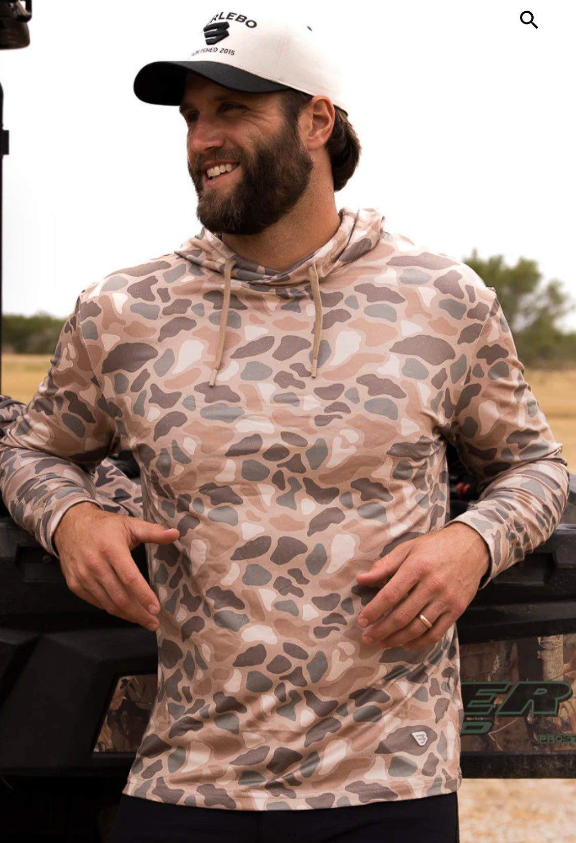 Burlebo Performance Hoodie - Pintail Camo