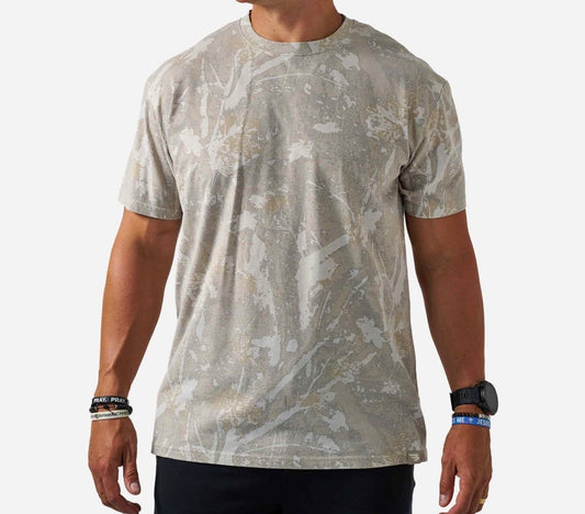 Burlebo vintage washed tee - drifter camo