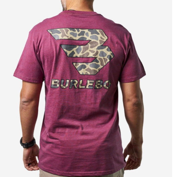 Burlebo Short Sleeve Tee - Flying B Classic Deer Camo