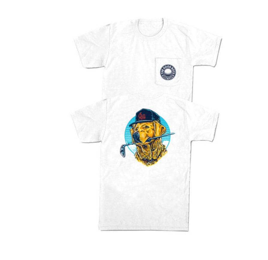 Old row GBC Golf USA Pocket Tee