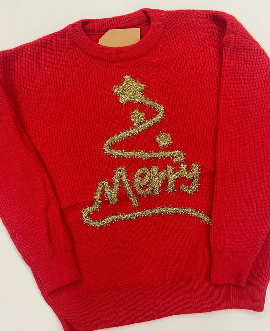 Merry holiday sweater