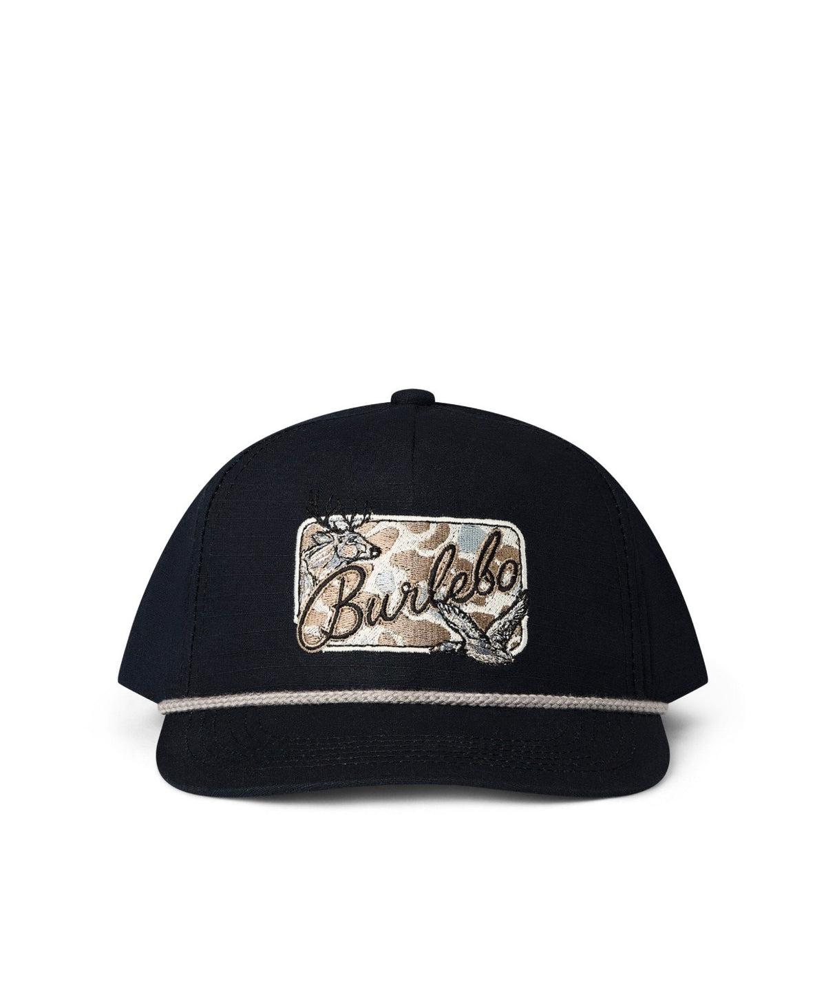 Burlebo cap - camo patch - black