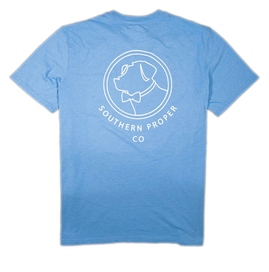 Southern proper ocean blue dog logo