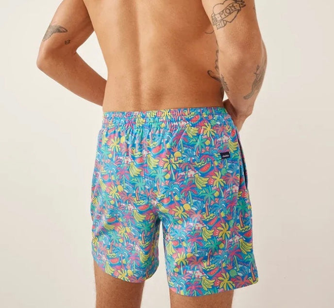 Chubbies The Tropical Bunches mesh liner 5.5 in