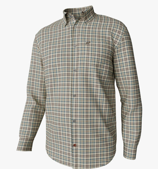 Southern point HADLEY VINTAGE LONG SLEEVE BUTTON DOWN mallard