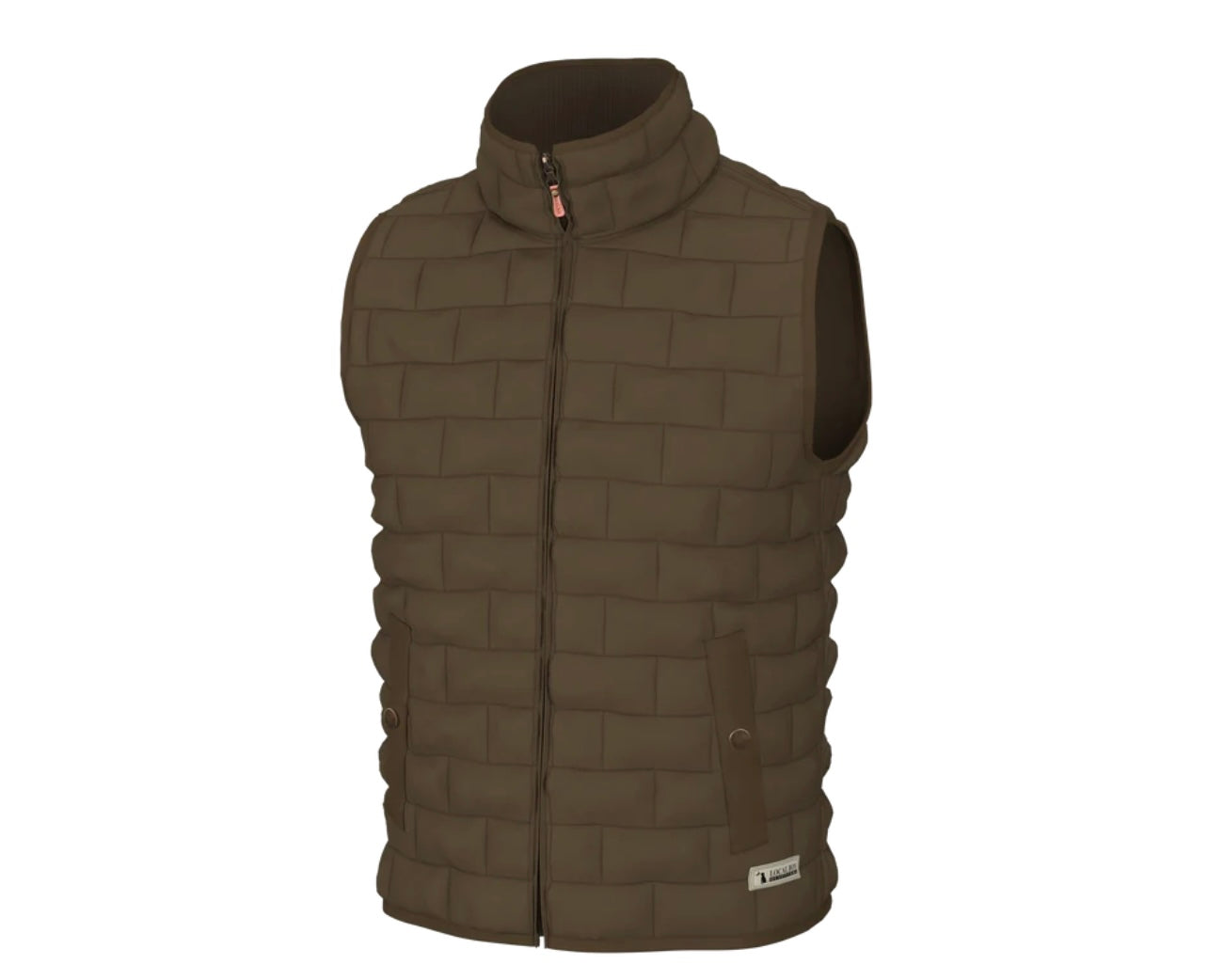 Local boy: Brick Quilted Vest