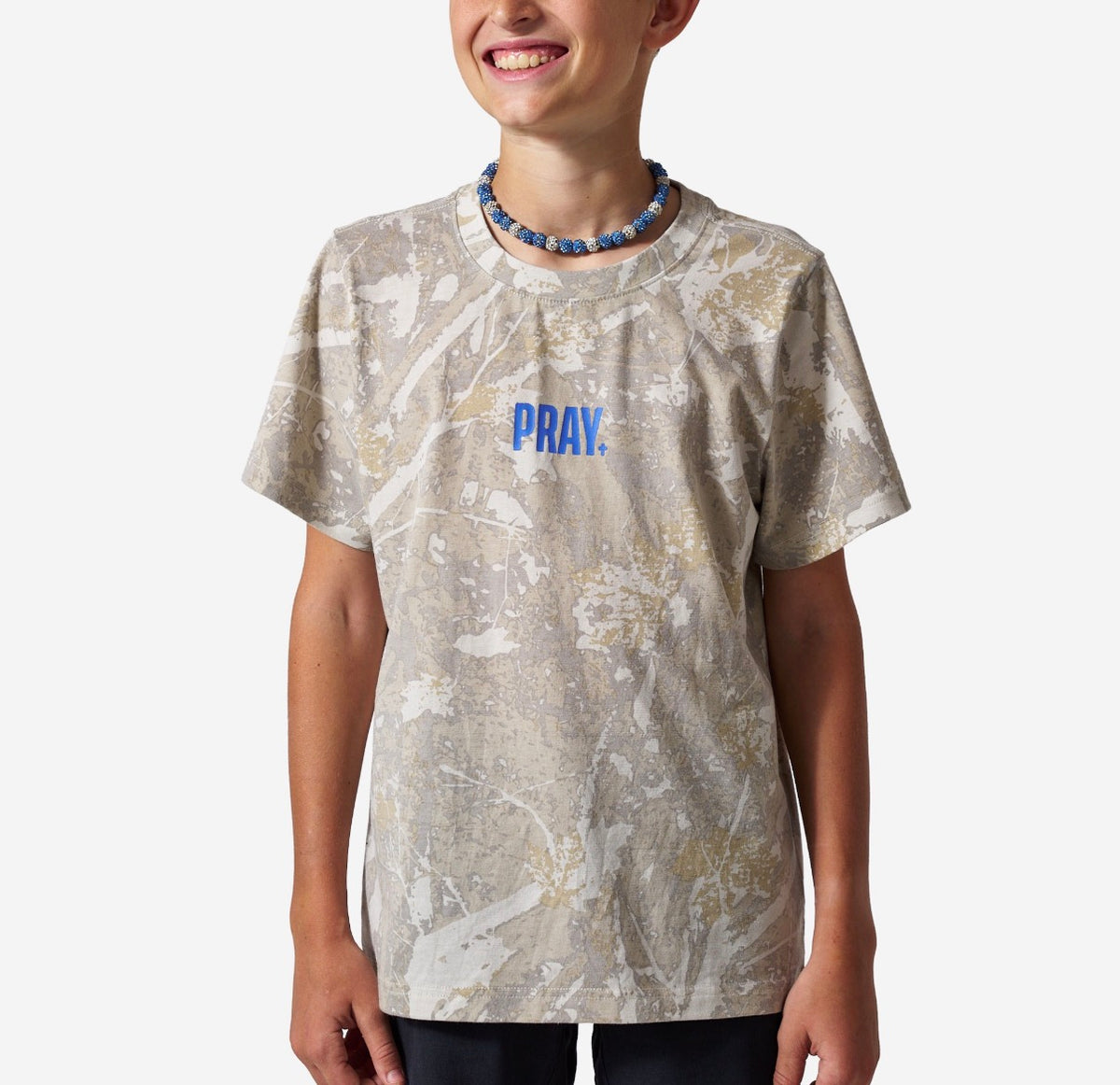 Burlebo youth vintage washed tee - pray