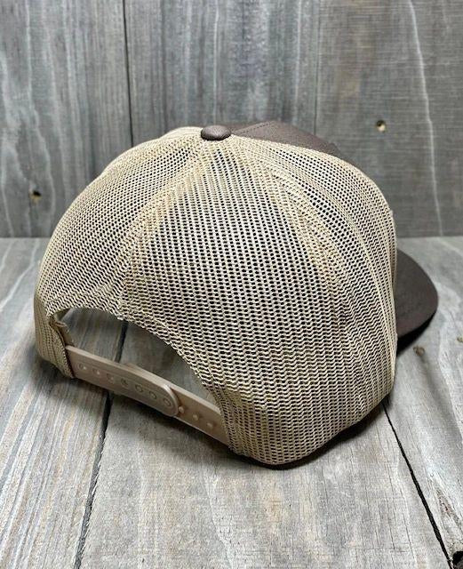 AMERICAN FLYWAY WATERFOWL
Brown with Khaki Mesh Trucker Hat