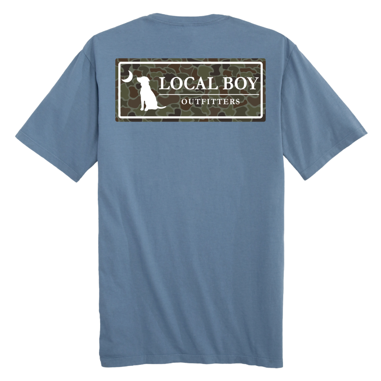 Local boy localflage OD plate ss tee
