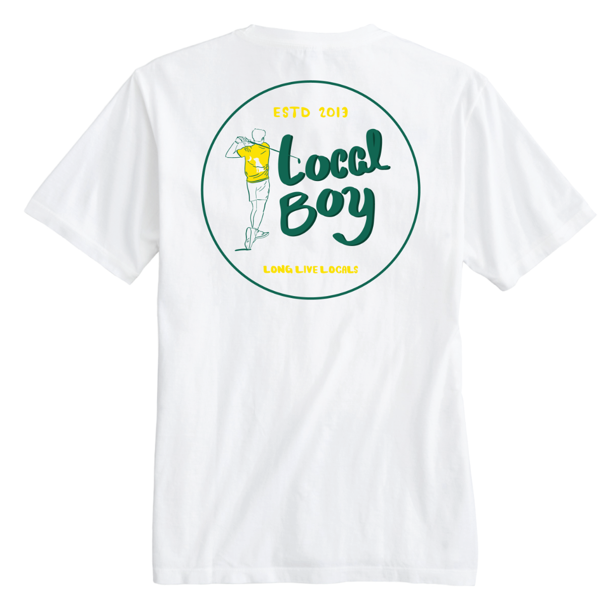 Local boy tee hit circle ss tee