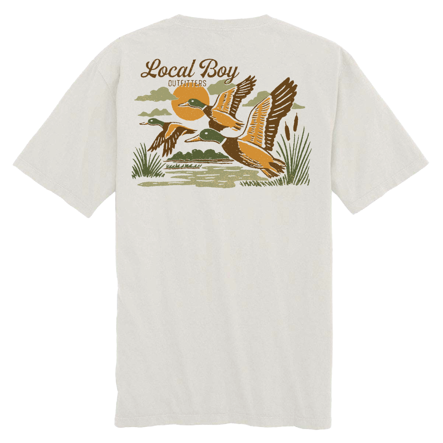 Local boy mallard trio ss tee