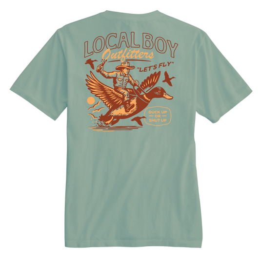 Local boy duck up ss tee