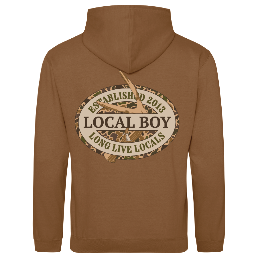 Local boy Youth BWH - Old School Antler Oval