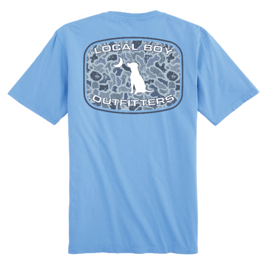 Local boy Youth Distressed LCF Cobalt Patch SS