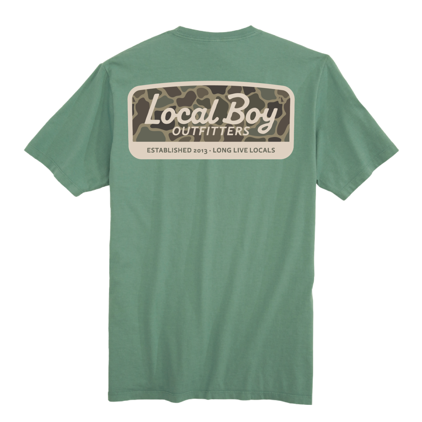 Local boy Youth Brush Camo Mark SS Tee