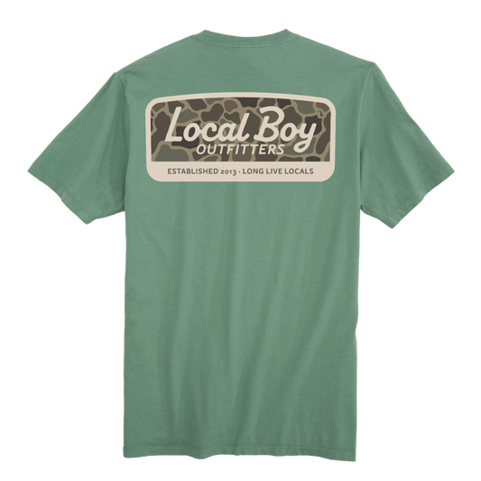 Local boy Youth Brush Camo Mark SS Tee