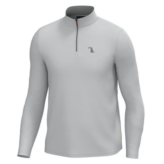Local boy Bentley Quarter Zip light grey
