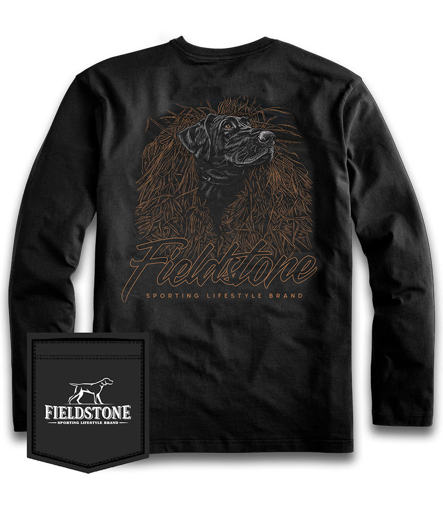 Fieldstone Black Lab Blind L/S tee