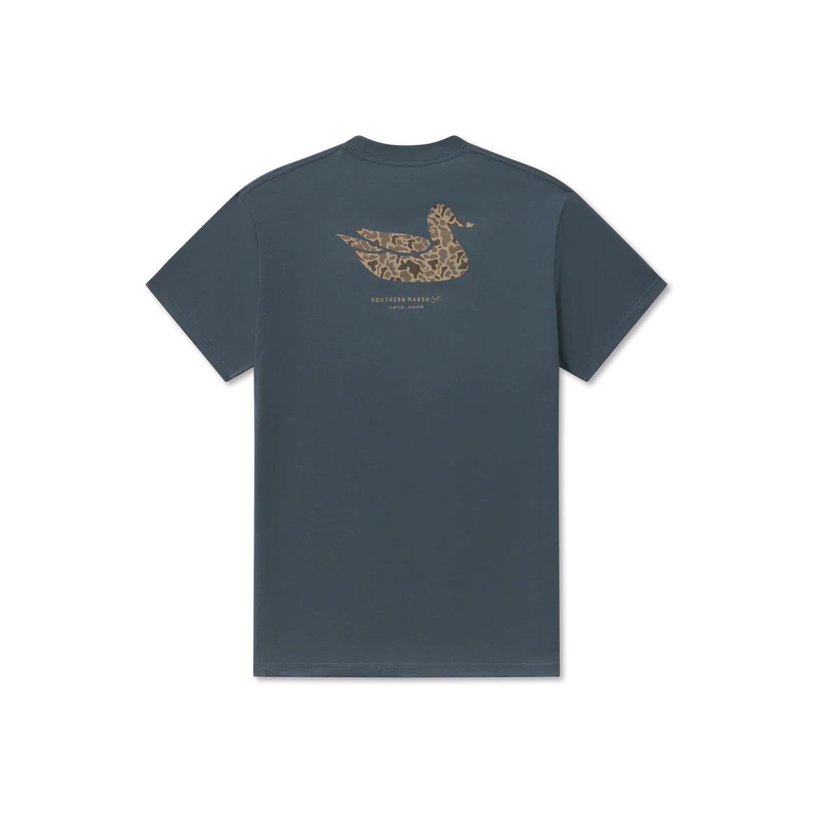 Southern marsh Duck Originals Tee - Camo blue