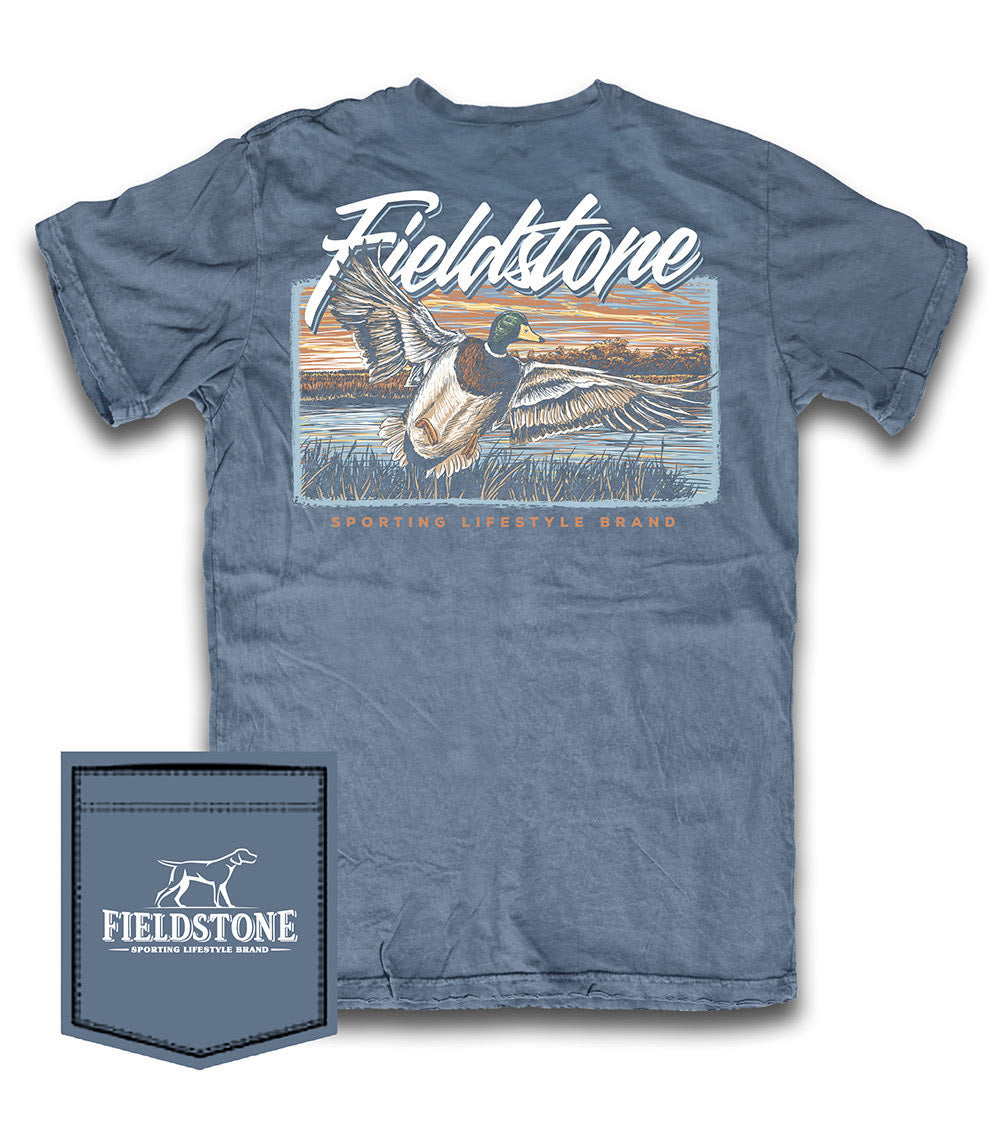 Fieldstone Denim Morning Flight tee
