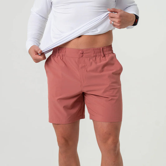 Burlebo Everyday Short - Red Clay - Fish Pocket
