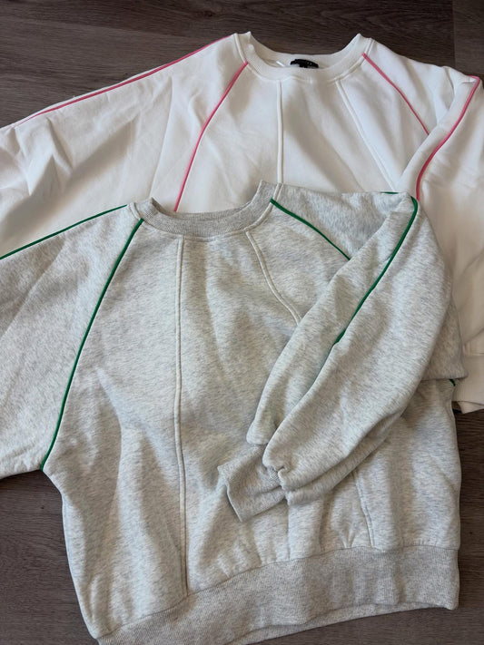 Amilia piping pullover