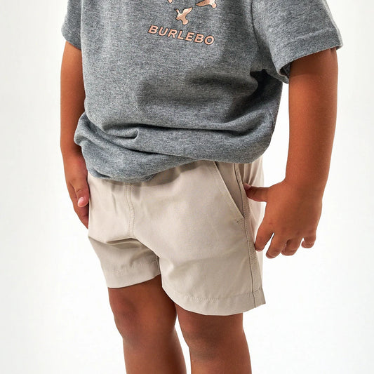 Burlebo Youth Everyday Short - Light Khaki - Into The Wild Pkt