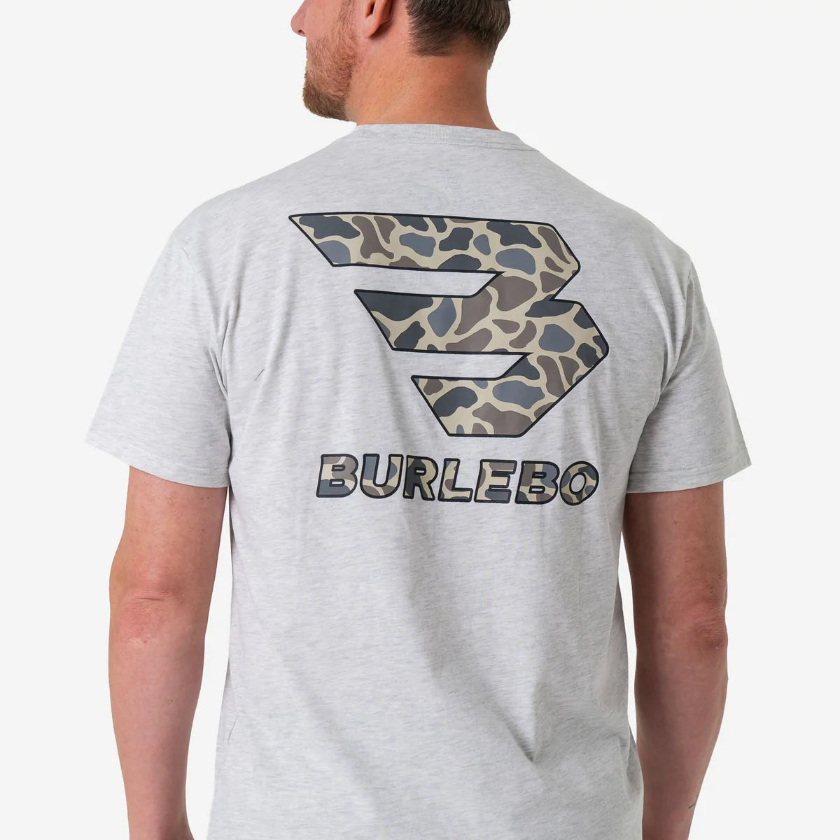 Burlebo Short Sleeve Tee - Flying B Classic Deer Camo