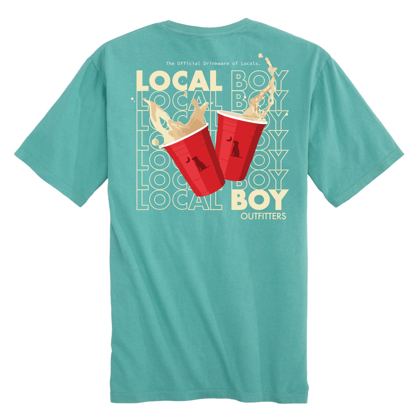 Local boy kegger t shirt