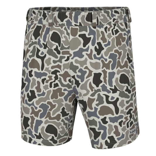 Local boy camo volley shorts