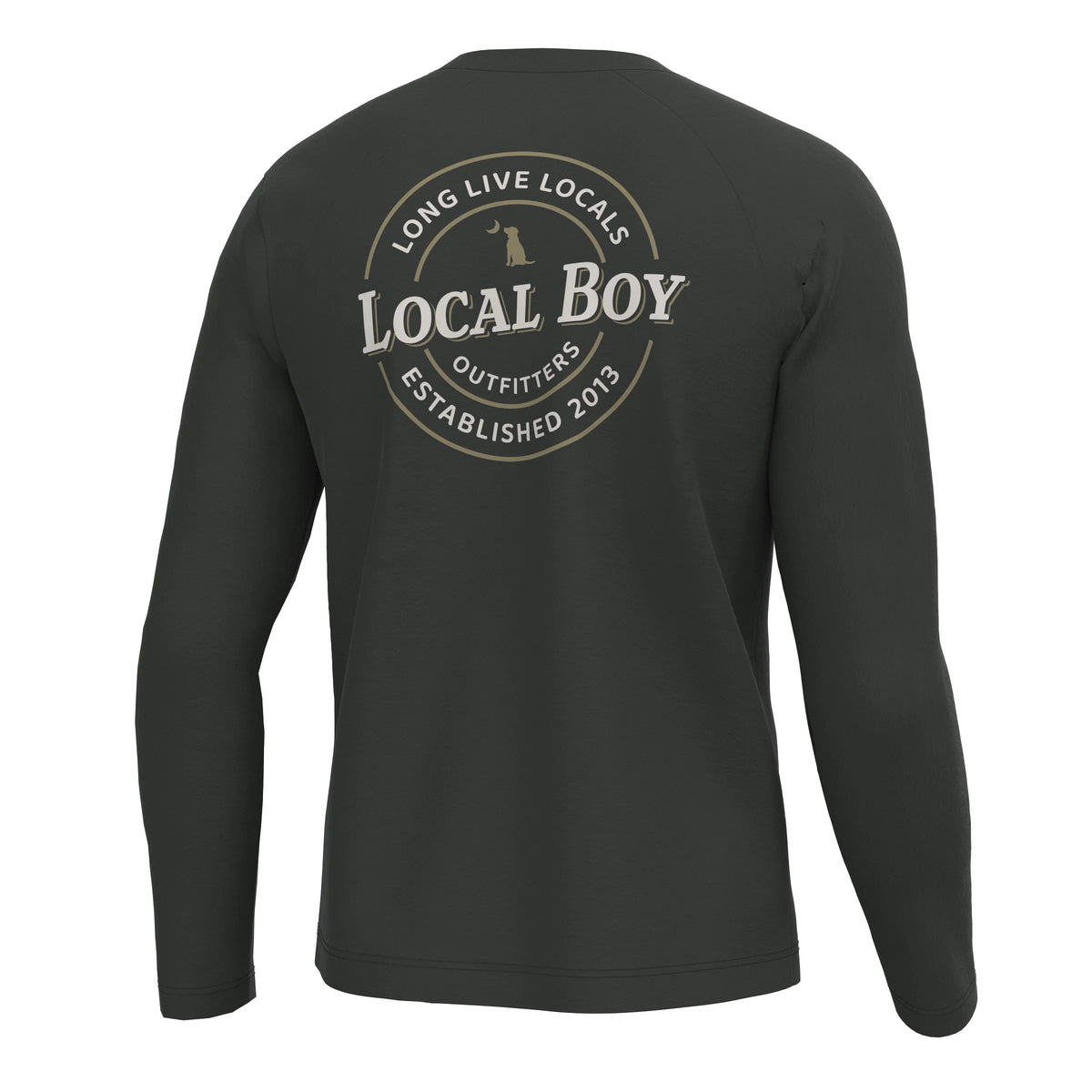 Local boy Youth Graphic Long Sleeve Heather Blend
Crew - Local Standard - grey