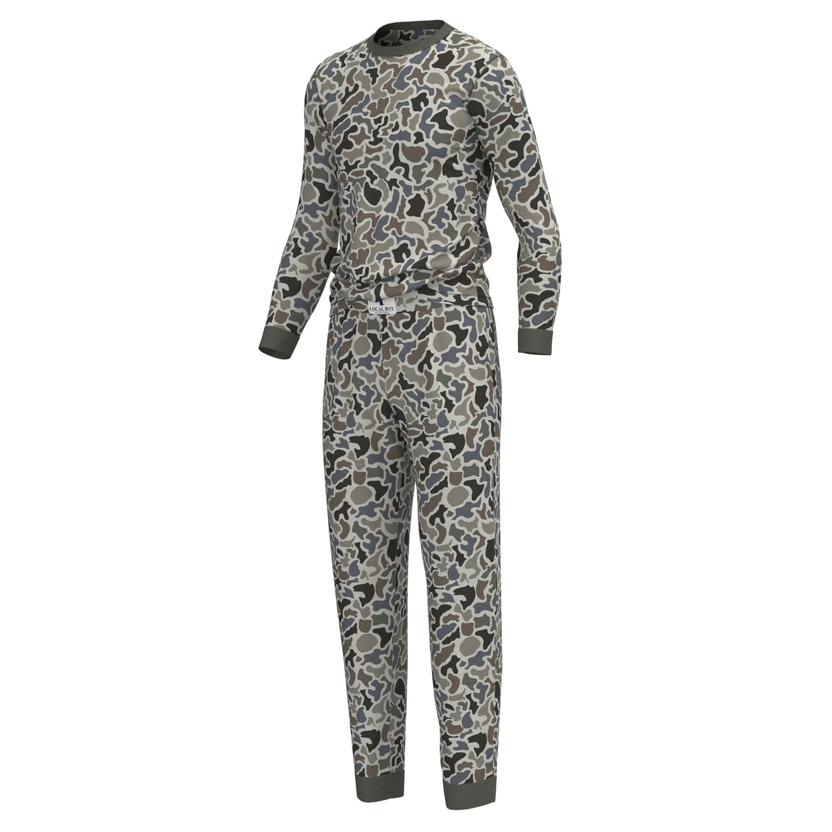Local boy youth Rib Pajama Set - LOCALFLAGE